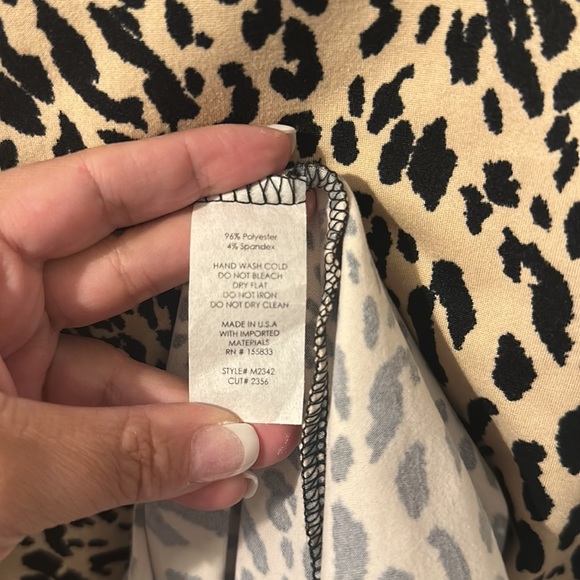 Cheetah Print Dress Size Small - Forever 21 - Picture 4 of 4